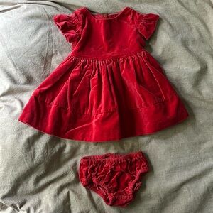 Gymboree dress & bloomer set